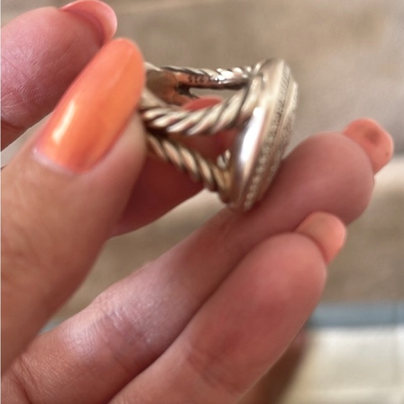 David Yurman Albion Ring with Diamonds - Picture 5 of 7